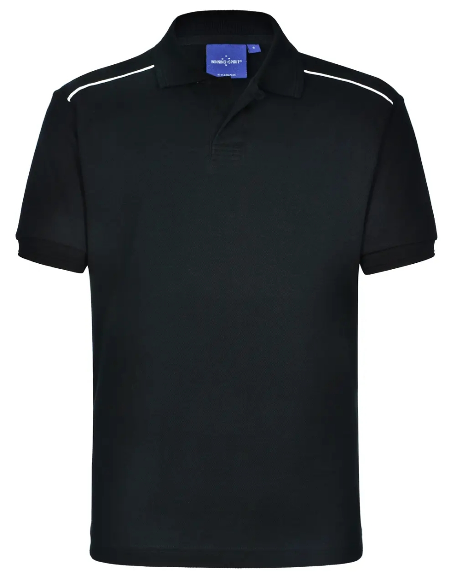 Picture of Winning Spirit, Mens Cotton Contrast Piping